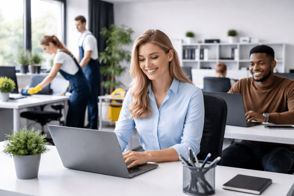 Clean Work Environment Picture A Comprehensive Breakdown of How Professional Office Cleaning Impacts ...